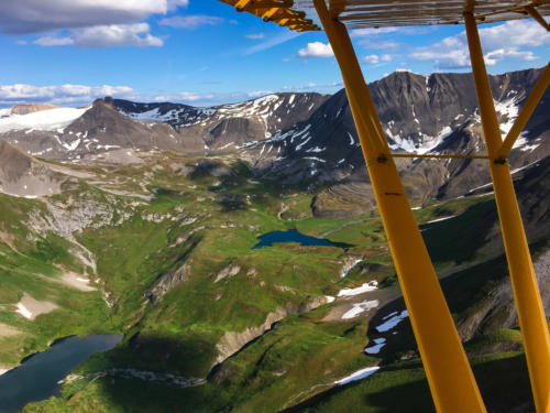 Along the Lakina River