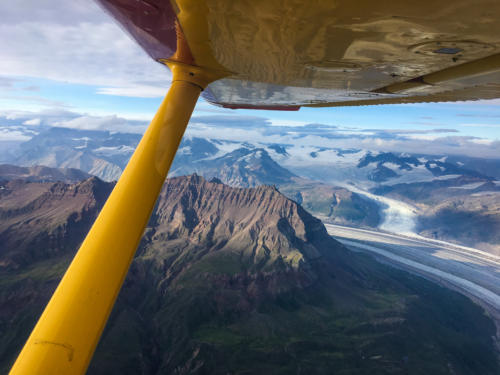 Chiminey Peak with the Rohn glacier