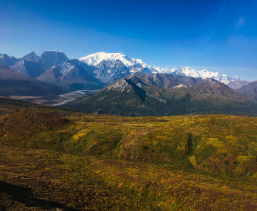 Stunning Fall Colors: Mt Blackburn
