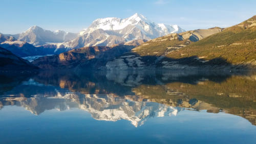 Reflections of Mt St Elias 18,008'